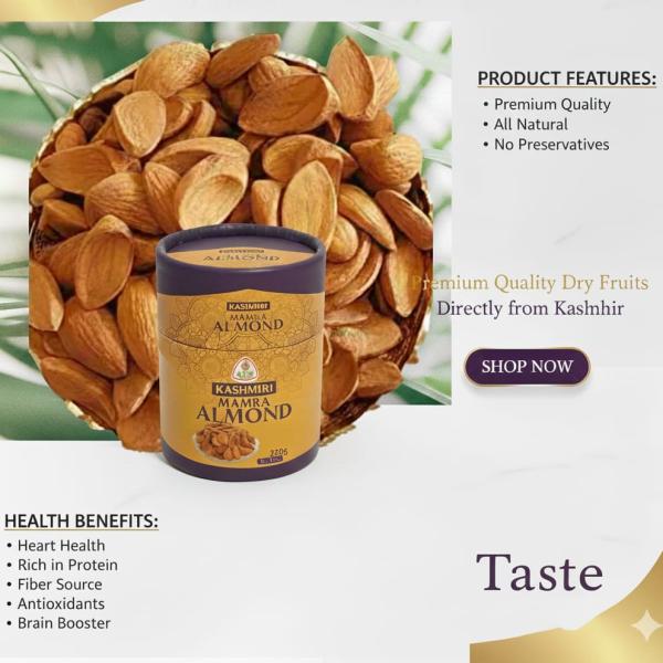 Kashmiri Mamra Almonds